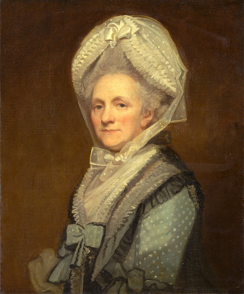 Detail of Mrs. Thomas Phipps by George Romney