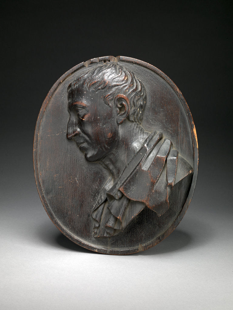 Detail of Sculpture, Self portrait by Patrick Nasmyth