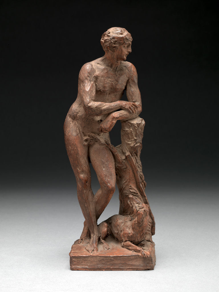Detail of Sculpture of Adonis Apollo Meleager by Joseph Nollekens