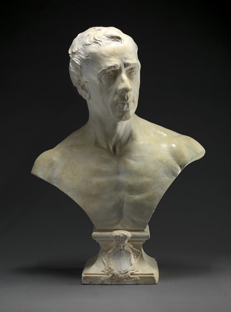 Detail of Philip Dormer Stanhope by Louis François Roubiliac