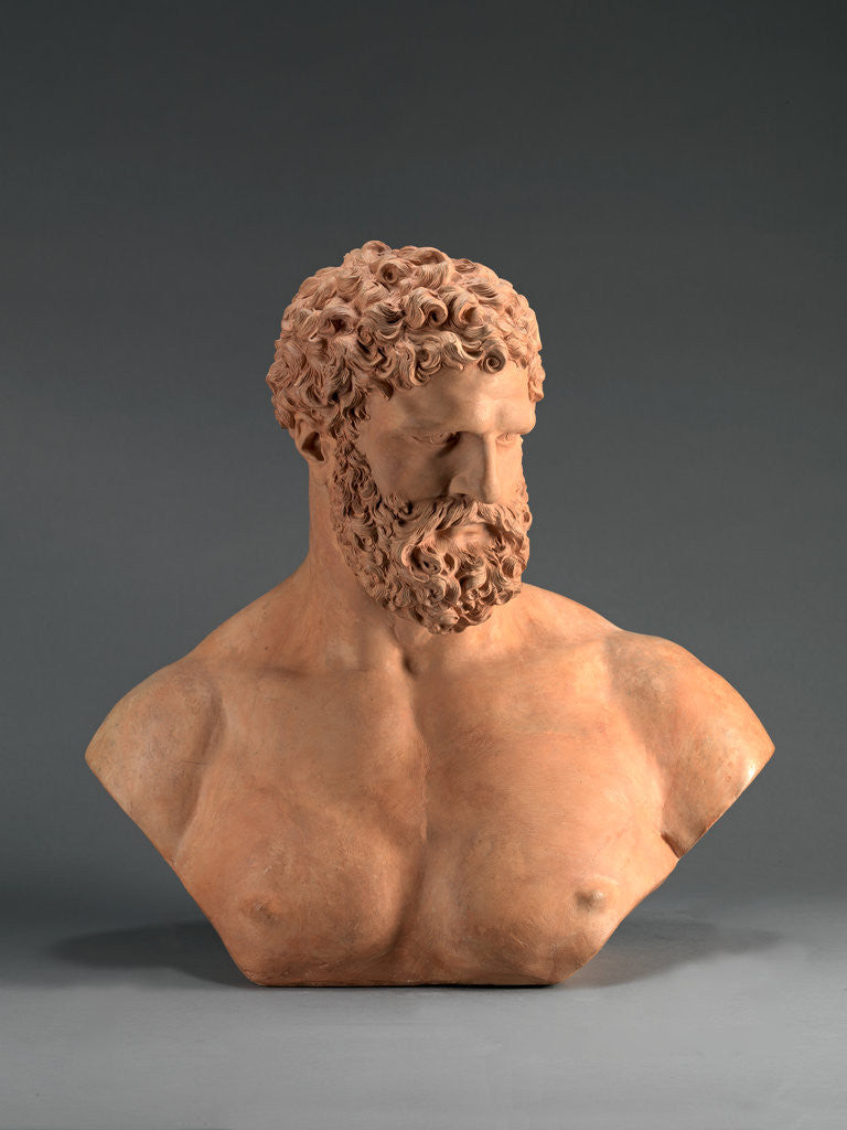 Detail of Hercules by John Michael Rysbrack