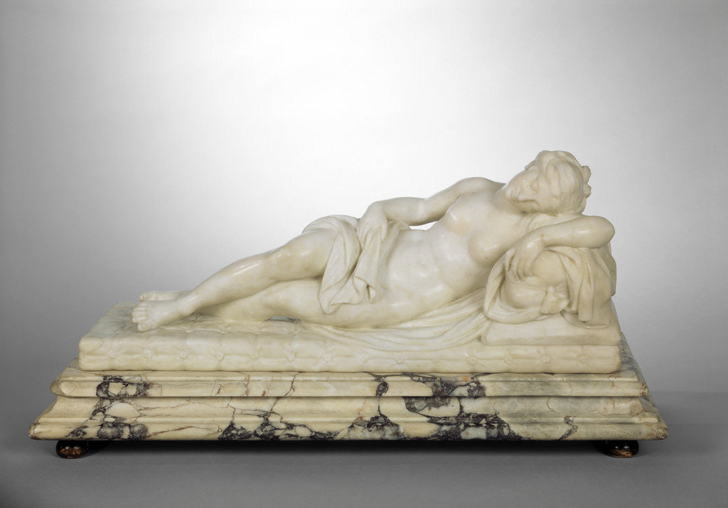 Detail of Ariadne by Laurent Delvaux
