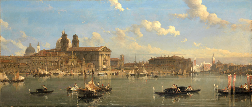 Detail of The Giudecca, Venice, Italy by David Roberts