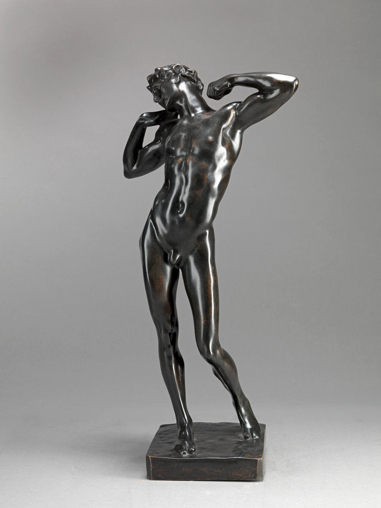 Detail of The Sluggard by Frederic Leighton