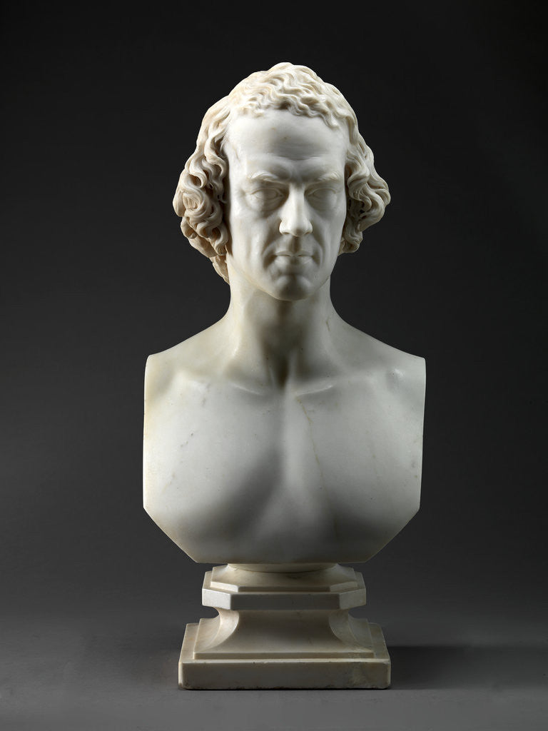 Detail of Alfred, Lord Tennyson, Poet Laureate by William Brodie