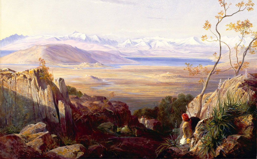 Detail of Butrinto, Albania by Edward Lear