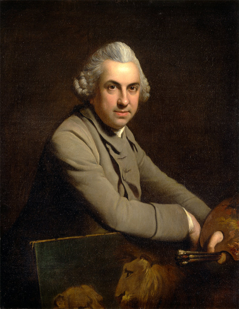 Detail of Self-Portrait by Charles Catton