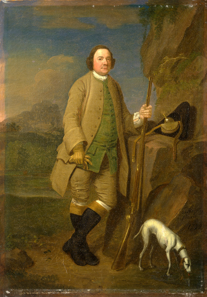 Detail of A Sportsman An Unkown Sportsman by Edward Haytley