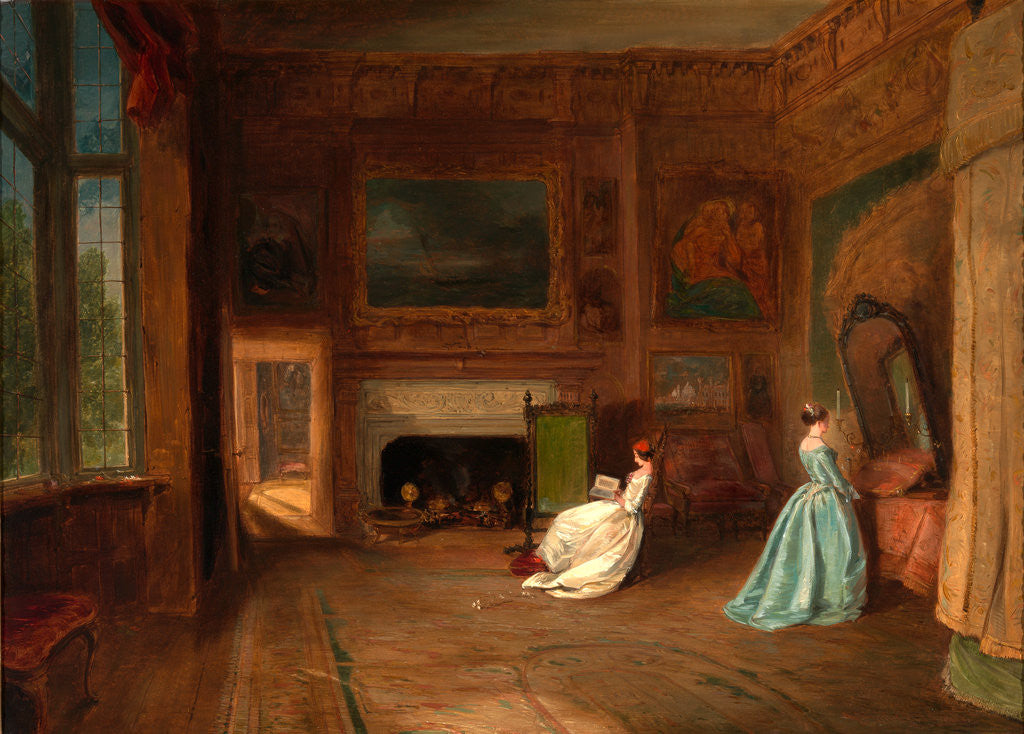 Detail of The Lady Betty Germain Bedroom at Knole, Kent by James Holland