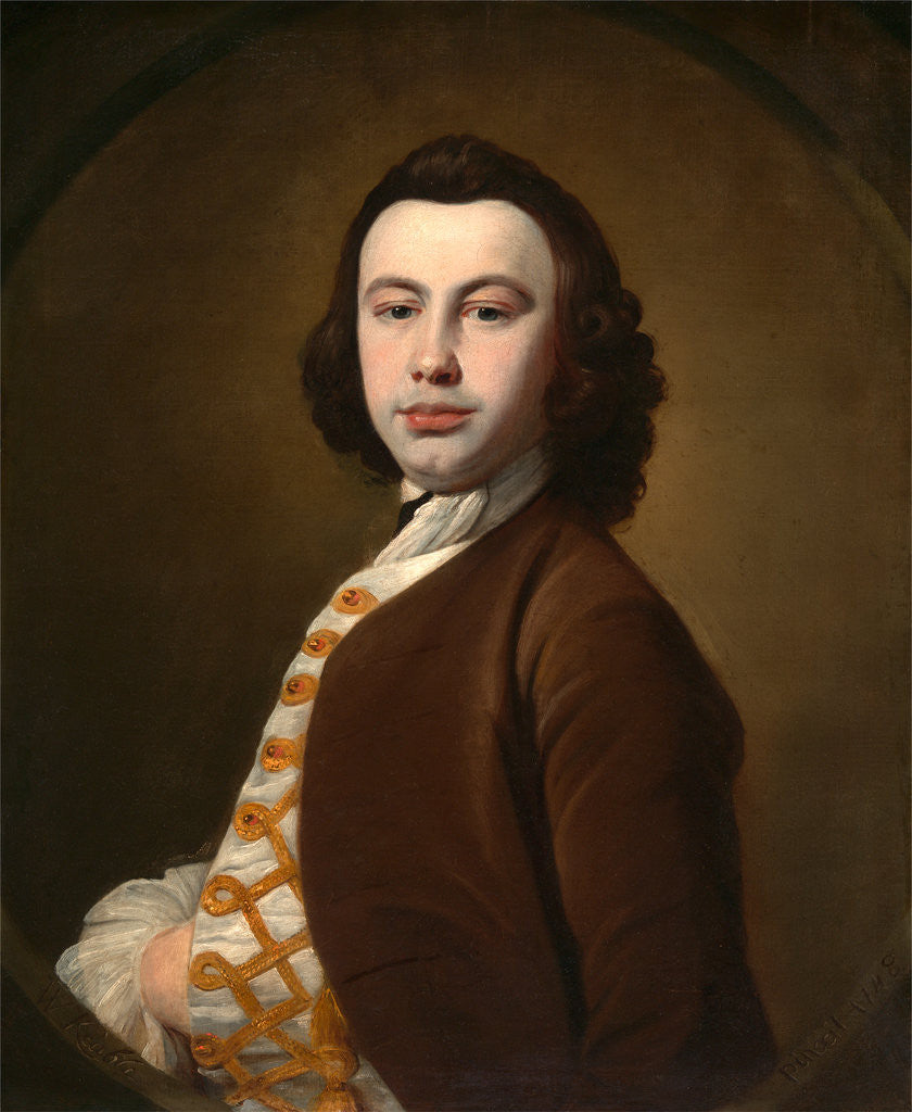 Detail of Self-Portrait by William Keeble