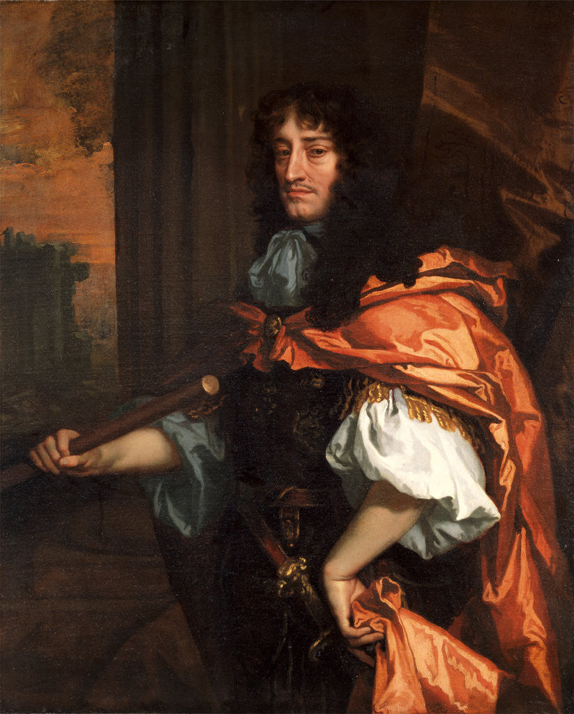 Detail of Prince Rupert of the Rhine by Studio of Peter Lely