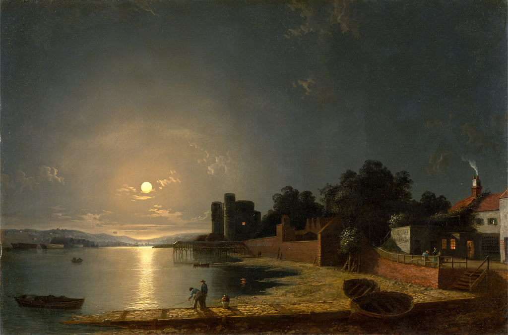 Detail of Upnor Castle, Kent, Henry Pether by Henry Pether