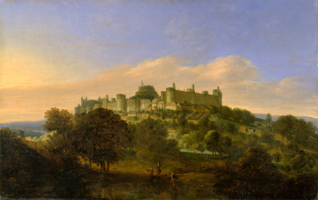 Detail of Windsor Castle from the South by Anonymous