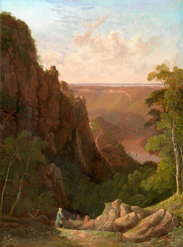 Detail of The Avon Gorge by Francis Danby
