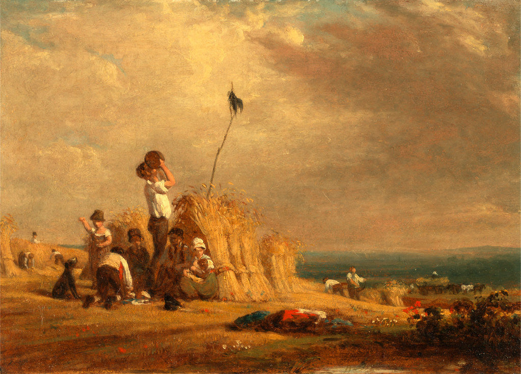 Detail of Mid-Day Rest, Harvest by William Frederick Witherington
