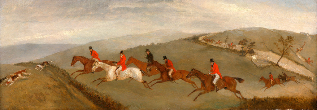 Detail of Foxhunting: The Few Not Funkers by Richard Barrett Davis