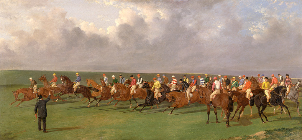 Detail of Silks and Satins of the Turf by Benjamin Herring