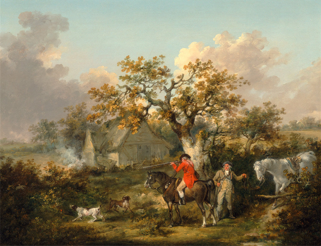Detail of Partridge Shooting by George Morland