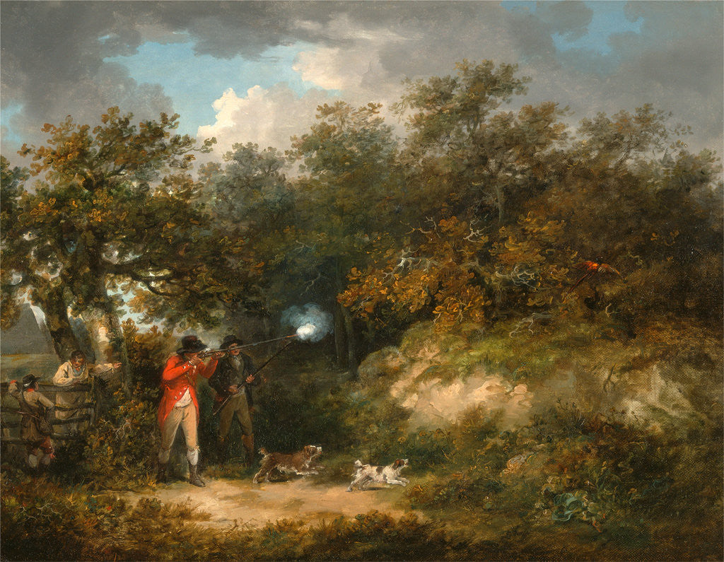 Detail of Pheasant Shooting by George Morland