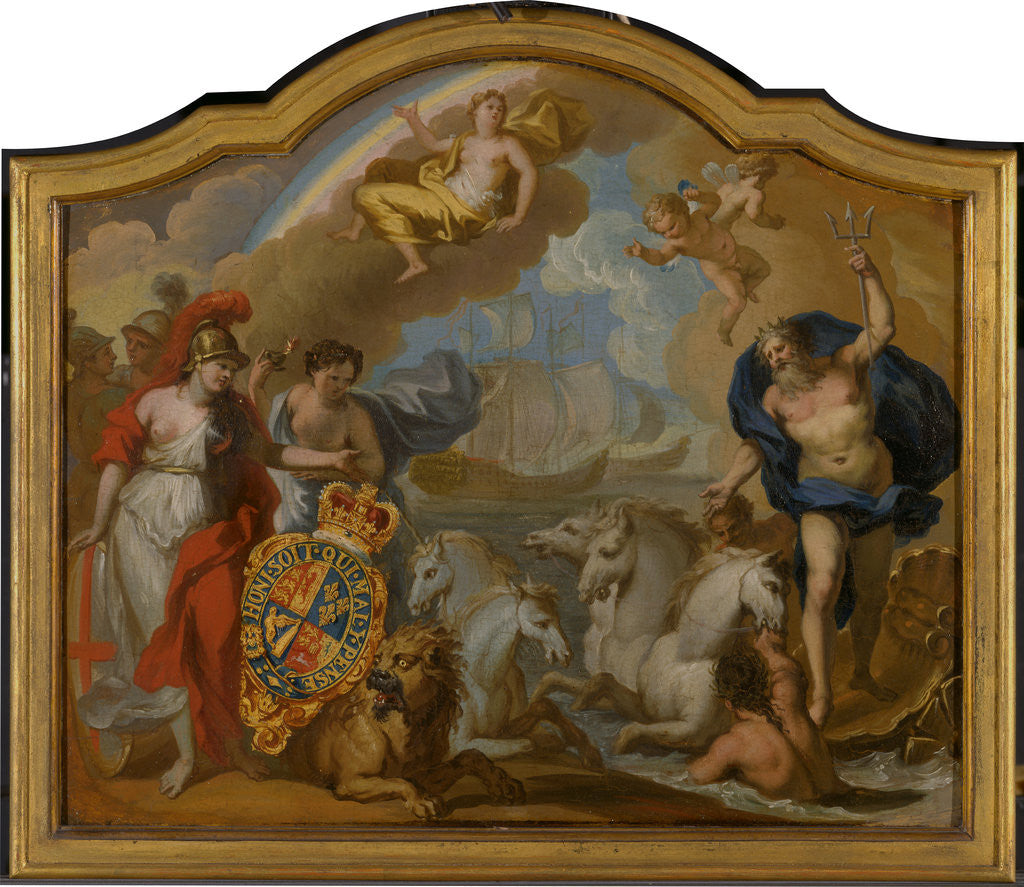Detail of Allegory of the Power of Great Britain by Sea by Sir James Thornhill