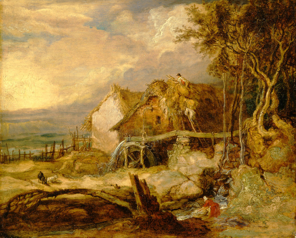 Detail of An Overshot Mill by James Ward
