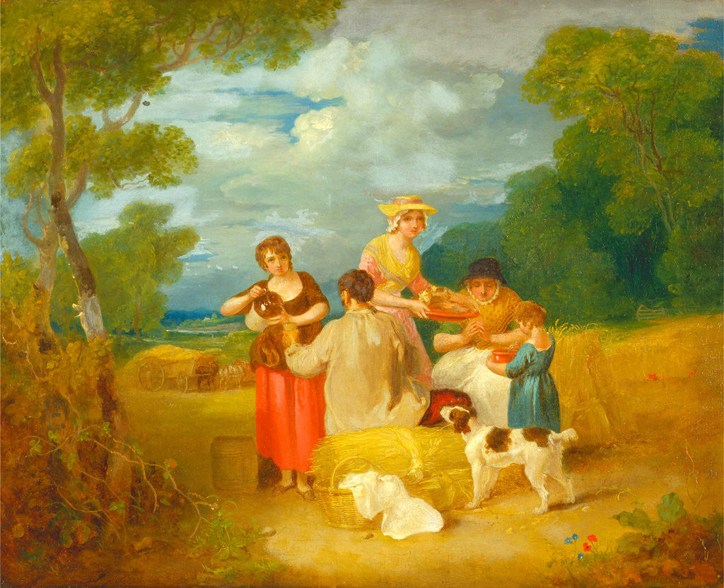 Detail of Noon by Francis Wheatley