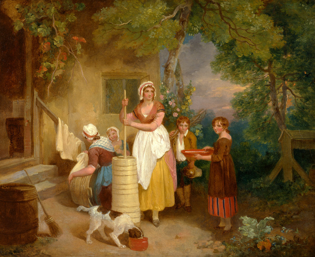 Detail of Morning by Francis Wheatley