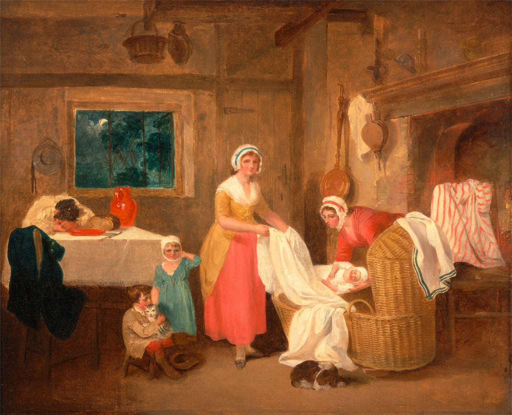 Detail of Night by Francis Wheatley