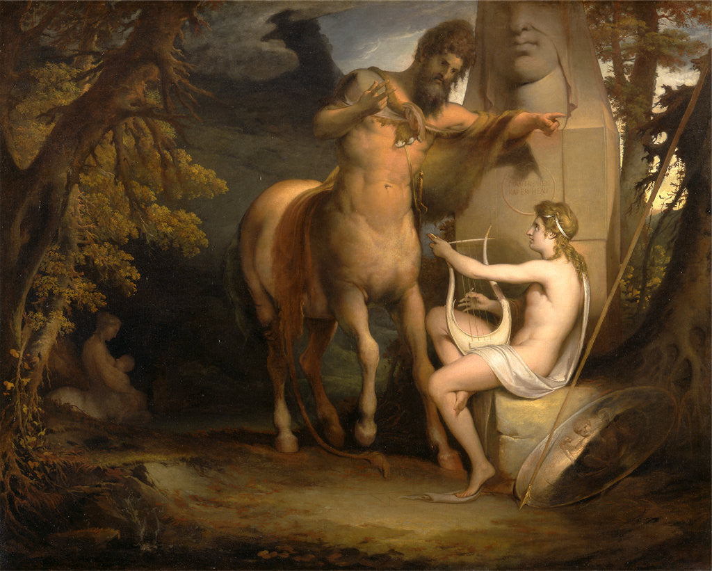 Detail of The Education of Achilles by James Barry