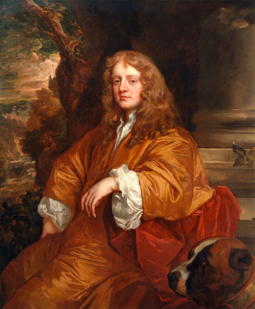 Detail of Sir Ralph Bankes by Peter Lely
