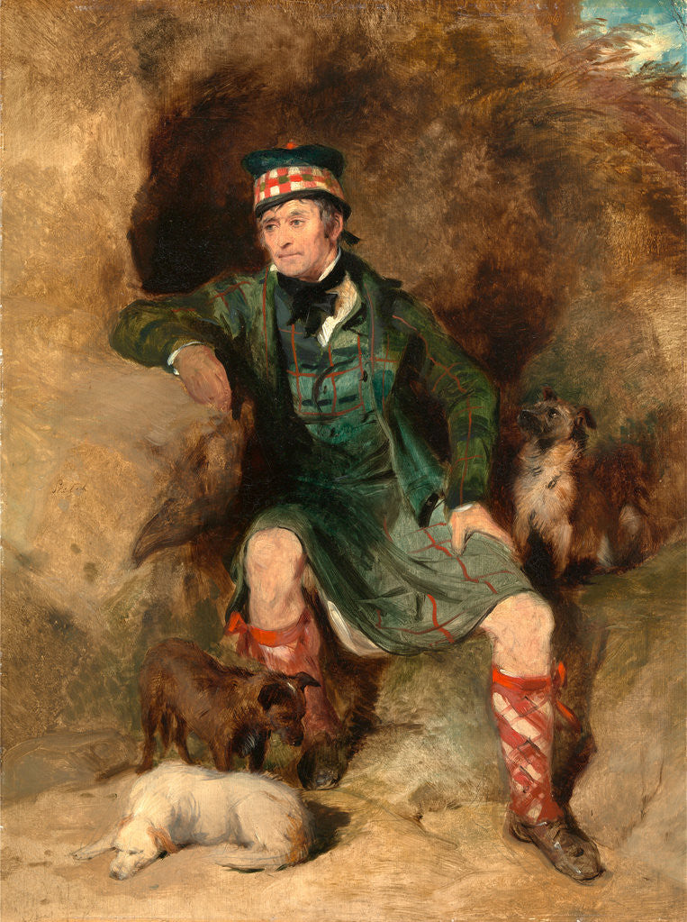 Detail of Donald McIntyre by Sir Edwin Henry Landseer