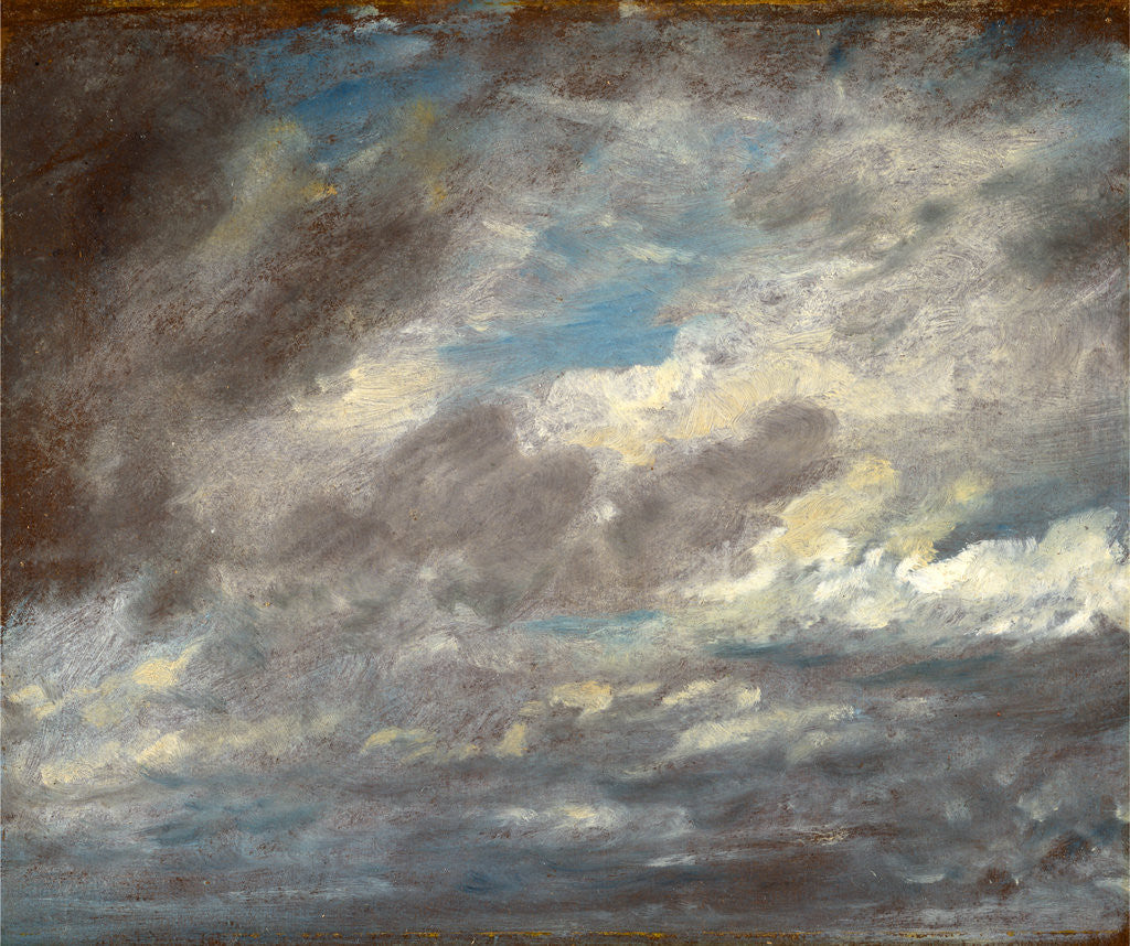Detail of Cloud Study Wild Cloud Study by John Constable
