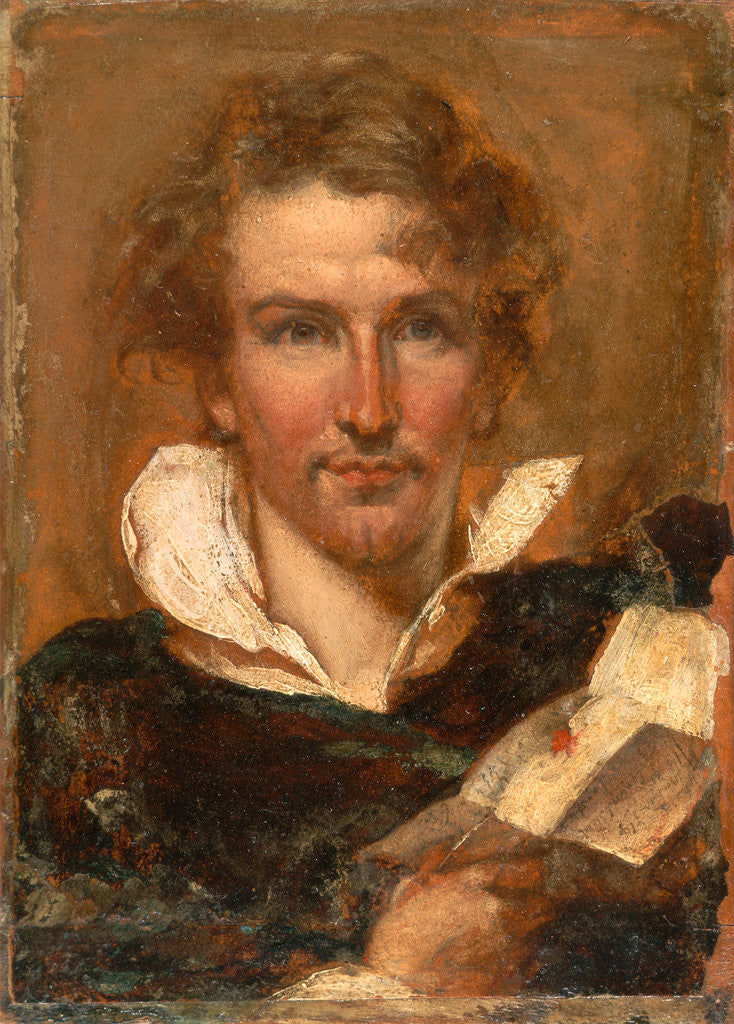 Detail of Self-Portrait by William Etty
