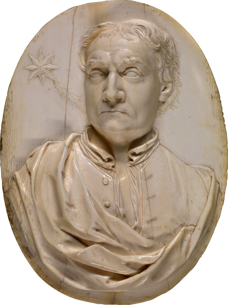 Detail of Sir Isaac Newton by David Le Marchand