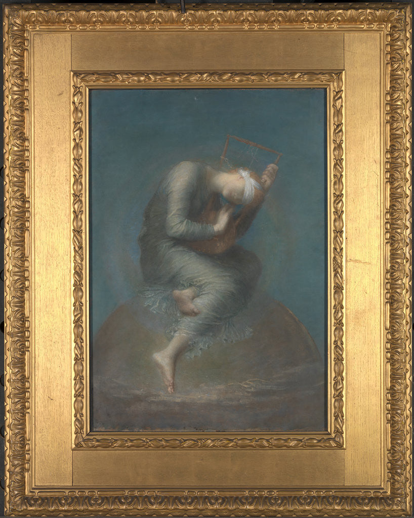 Detail of Hope by George Frederick Watts