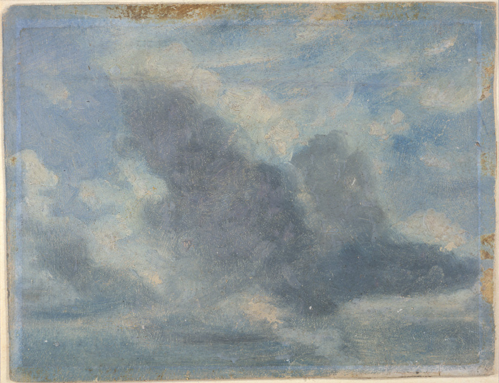 Detail of Sky Study by Lionel Constable