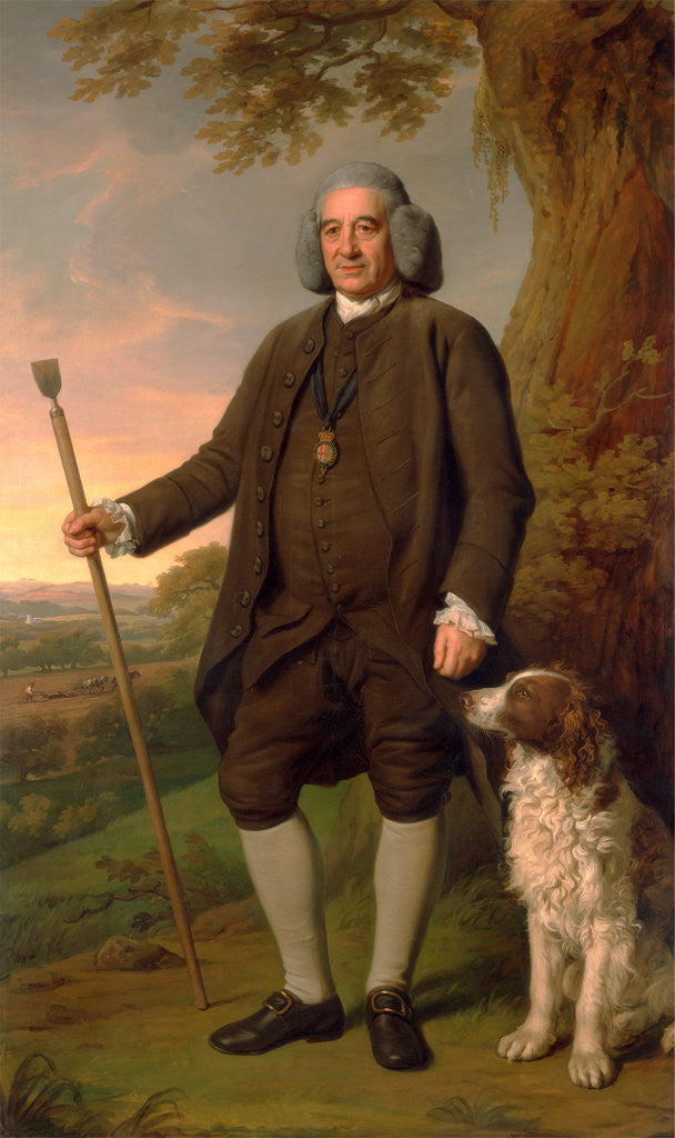 Detail of Thomas 'Sense' Browne by Nathaniel Dance-Holland