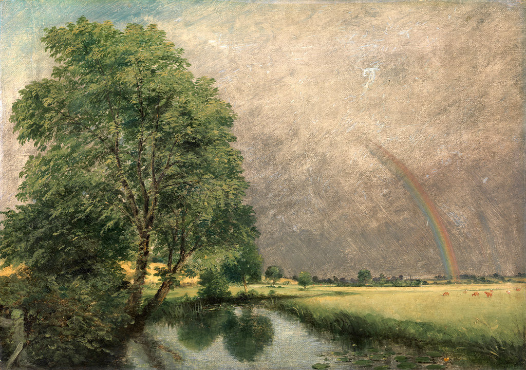 Detail of The Rainbow, near Salisbury by John Dunthorne