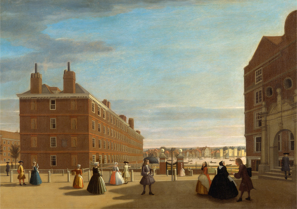 Detail of The Paper Buildings, Inner Temple by Anonymous
