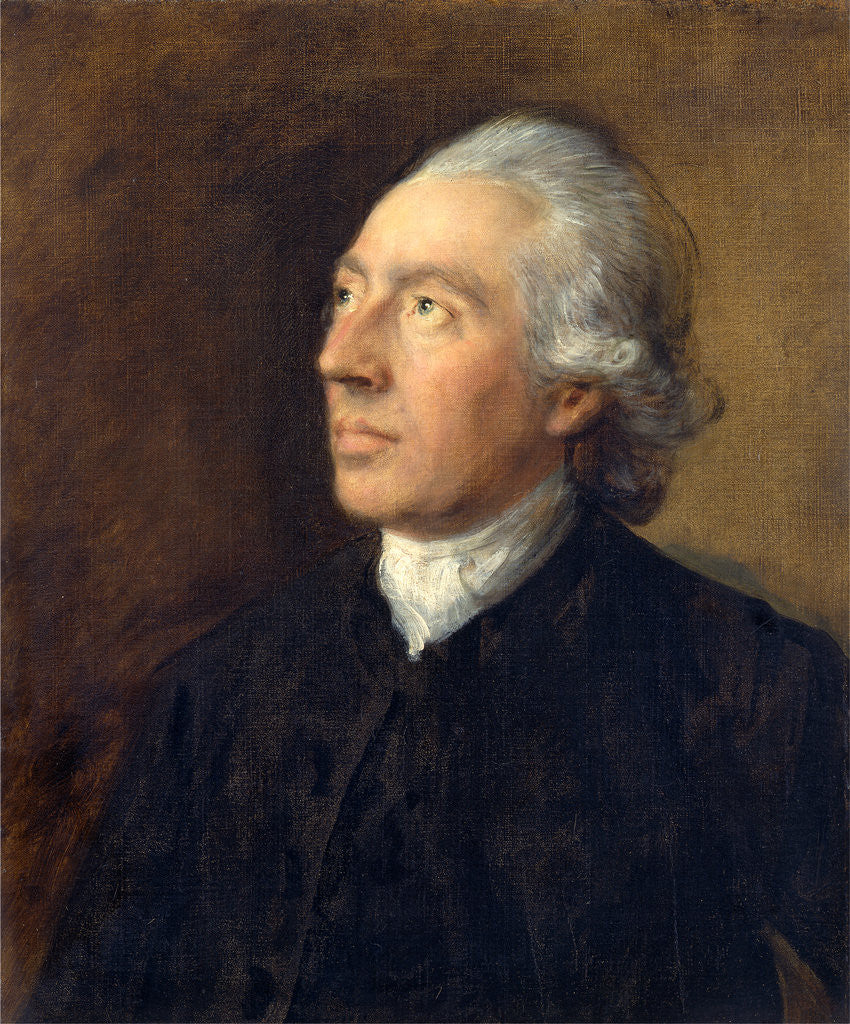 Detail of The Rev. Humphry Gainsborough by Thomas Gainsborough