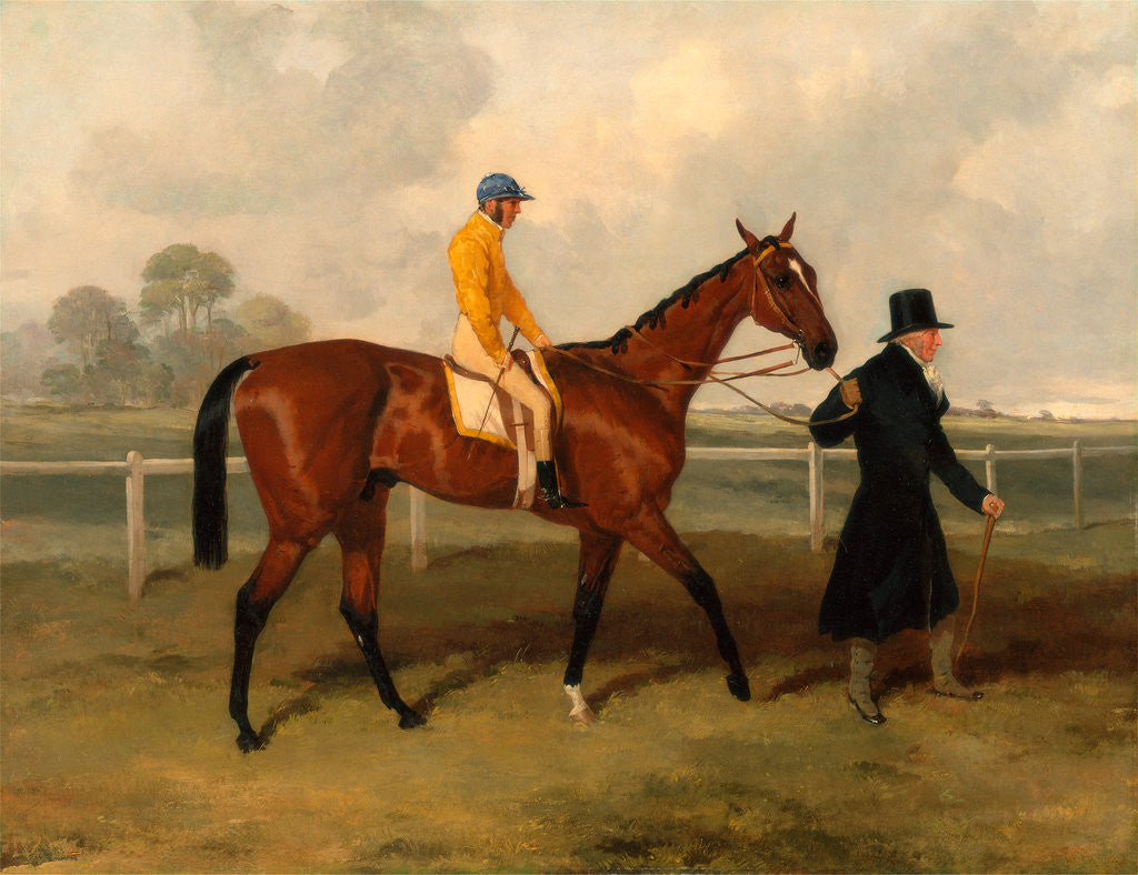 Detail of Sir Tatton Sykes Leading in the Horse by Harry Hall