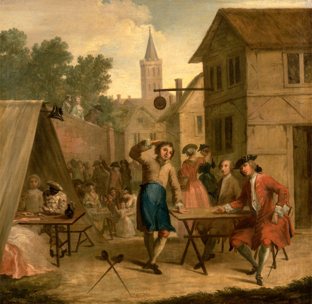 Detail of Hob Selling Beer at the Wake by John Laguerre