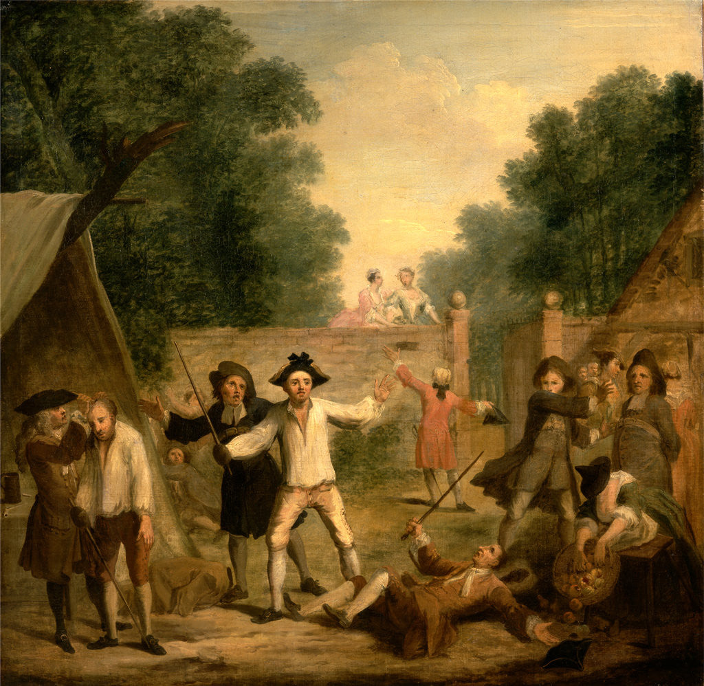 Detail of Hob's Defence by John Laguerre