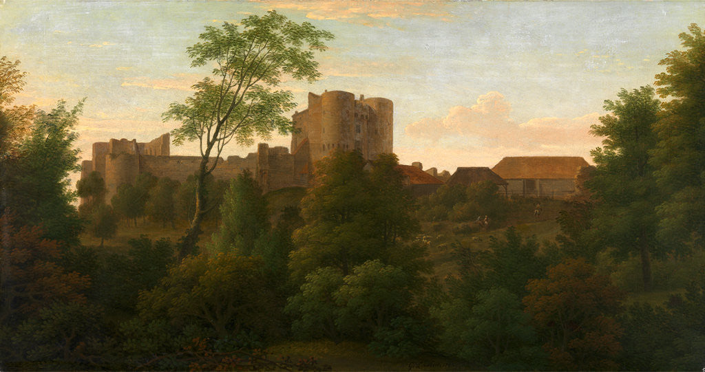 Detail of Saltwood Castle by George Lambert