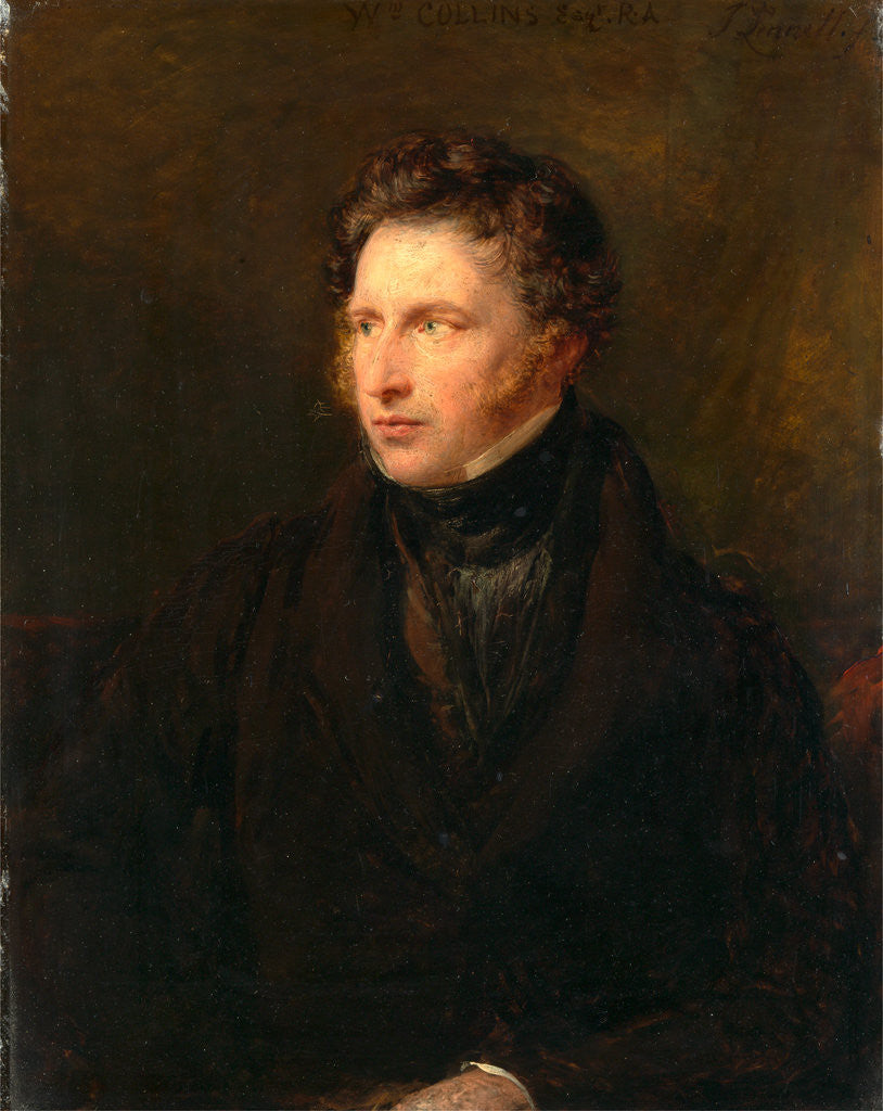 Detail of William Collins, R.A. by John Linnell