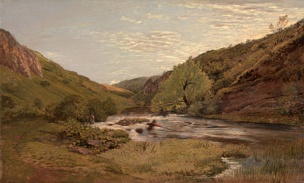 Detail of In Dovedale Summer Time by John Linnell