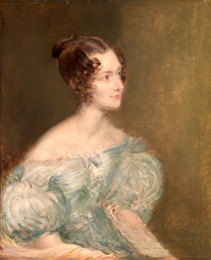 Detail of Portrait of a Woman, Probably Mrs. Price of Rugby by John Linnell