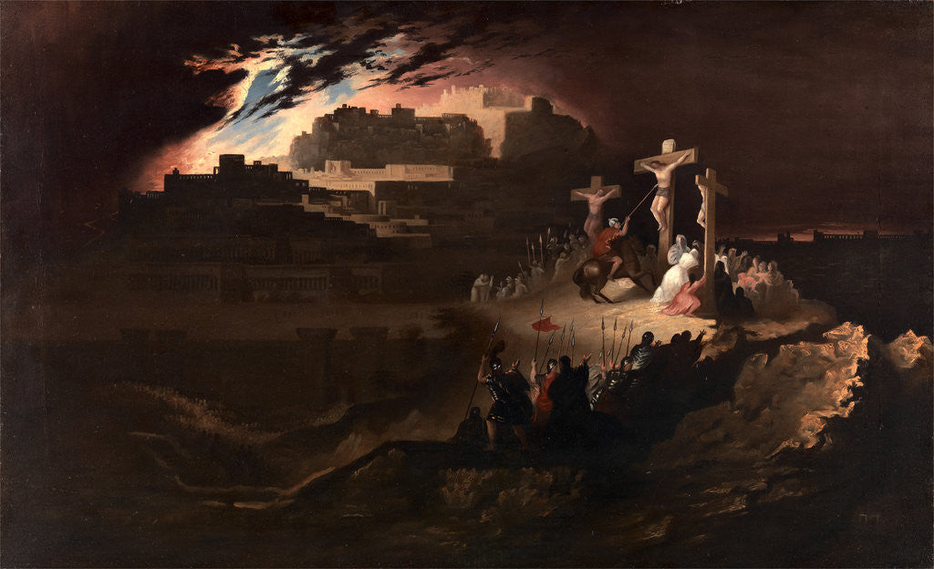 Detail of Calvary by John Martin