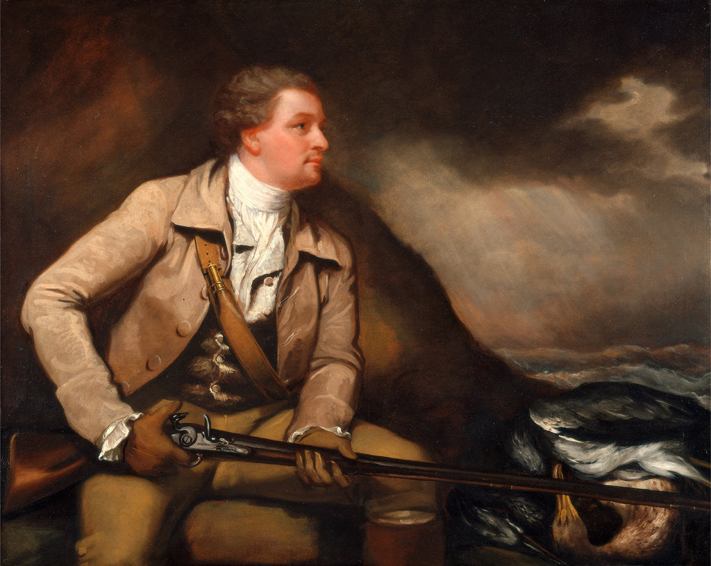 Detail of William Elford Heron-Shooting in Devon by James Northcote