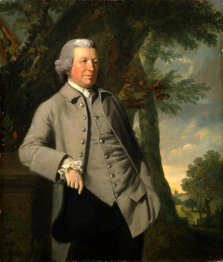 Detail of A Country Gentleman by Henry Walton